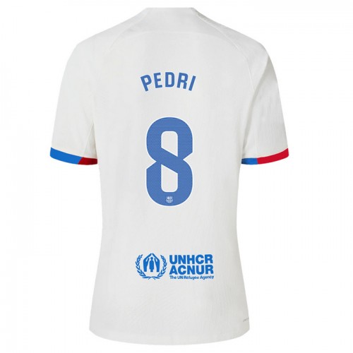 Fotbalový Dres FC Barcelona Pedri 8 Venkovní Dresy 2023-24 Fotbalový Dres FC Barcelona Pedri 8 Venkovní Dresy 2023-24